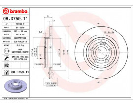 FREN DISKI ON ARKA UV COATED MERCEDES