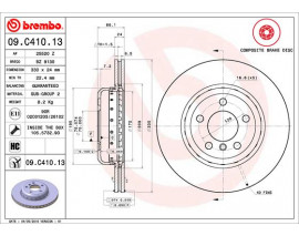 FREN DISKI ON BMW 5 SERISI F10 2010-