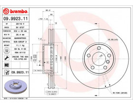 FREN DISKI ON BMW E70 F15 E71 F16 2.5d/3.0d/3.5 UV Coated
