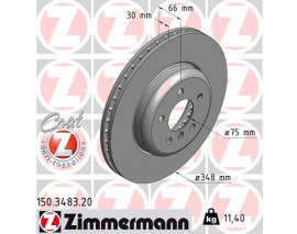FREN DISKI ON BMW F06 F10 F11 F12 F13