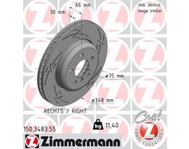 FREN DISKI ON BMW F06 F10 F11 F12 F13 986479772-986479E16-DF6615S