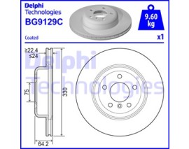 FREN DISKI ON BMW F10 F11 10 HAVALI KAPLAMALI