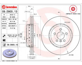 FREN DISKI ON BMW G01/02/05/11/30-530/730/3.0i-d