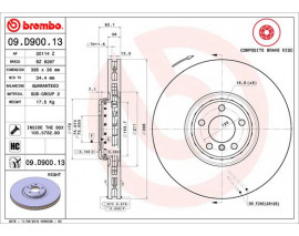 FREN DISKI ON COMPOSITE BMW