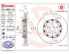FREN DISKI ON FLOATING CHEVROLET