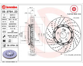 FREN DISKI ON FLOATING MERCEDES-BENZ