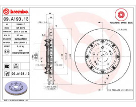 FREN DISKI ON FLOATING MITSUBISHI