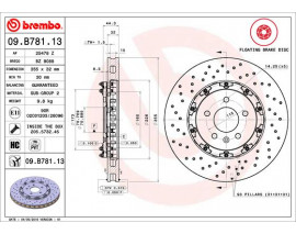 FREN DISKI ON FLOATING OPEL