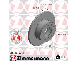 FREN DİSKİ ÖN G-CLASS 1979 986478189-DF1599