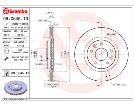 FREN DISKI ON HAVA KANALLI KADJAR KOLEOS II NISSAN QASHQAI J11 1.5-1.6DCI 13 X-TRAIL