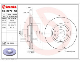 FREN DISKI ON HAVALI 299-5 - MAZDA-6 08 13