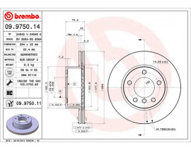 FREN DISKI ON KAPLAMALI BMW 1 SERI-E87-1.16-1.18