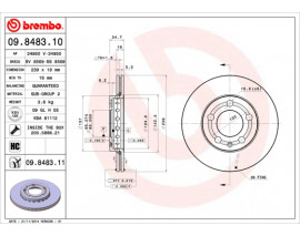 FREN DISKI ON KAPLAMALI VW POLO 02-10 SKODA FABIA 00-10