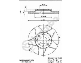FREN DISKI ON MAX OPEL