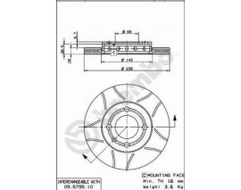 FREN DISKI ON MAX VW