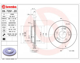 FREN DISKI ON MERCEDES 190 W201 86 93