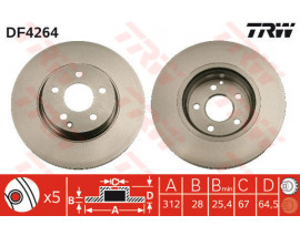 FREN DISKI ON MERCEDES C219 W211 S211