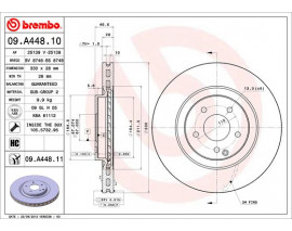 FREN DISKI ON MERCEDES W203 CL203 S203 C209 A209