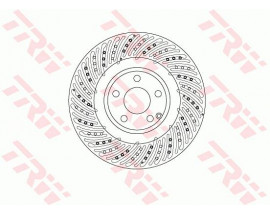 FREN DISKI ON MERCEDES W212 S212 R172