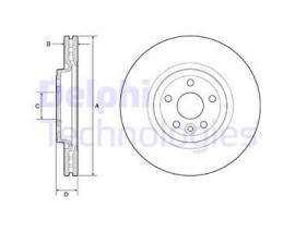 FREN DISKI ON RANGE ROVER VELAR L560 17 JAGUAR F-PACE X761 XE X760 XF II X260 XF SPORTBRAKE X260