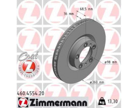 FREN DISKI ON SAG PORSCHE CAYENNE 9YA 17 PANAMERA 971 16 360 MM - 36MM