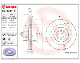 FREN DISKI ON SEAT LEON 02-06