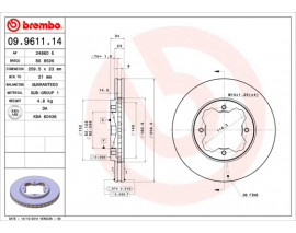 FREN DISKI ON STANDARD ROVER