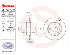 FREN DISKI ON STANDARD SKODA