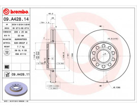 FREN DISKI ON STANDARD VW