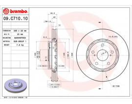 FREN DISKI ON TOYOTA PREVIA UV Coated