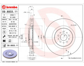 FREN DISKI ON UV COATED ALFA ROMEO