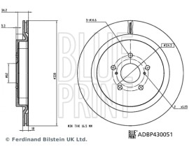 FREN DİSKİ RX 200T AGL2 .RX 200T AWD AGL2 .RX 300 AGL2 .RX 300 AWD AGL2 .RX 350 AWD GGL2 .RX 45