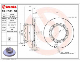 FREN DİSKİ SAF AXLE