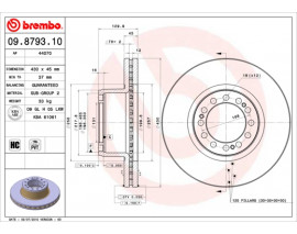 FREN DİSKİ SAF SAUER ACHSEN AXLE SK RB 9022 22.5
