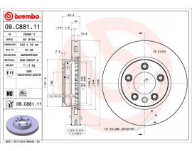 FREN DISKI SOL ON VW TOUAREG 03-18 PORSCHE CAYENNE 03-10