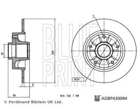 FREN DİSKİ XC90 II-XC90 II AWD
