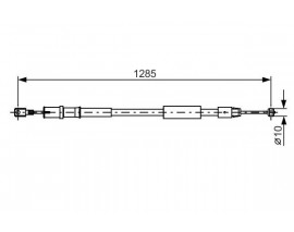 FREN HALATI ARKA SOL MERCEDES VITO W639 03