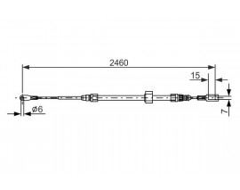 FREN HALATI ÖN MERCEDES SPRINTER 901 904 95 06-VW LT 28 35 46 95 06