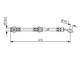 FREN HORTUMU. 410.00 MM