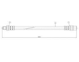 FREN HORTUMU arka 7 BERLİNA E38 88