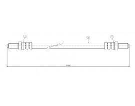 FREN HORTUMU arka 99 75-84