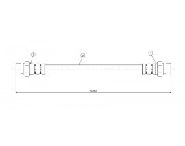 FREN HORTUMU arka Felicia -95