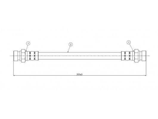 FREN HORTUMU arka Felicia 95-