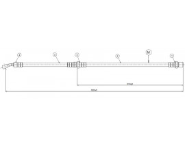 FREN HORTUMU arka Legacy 90- .