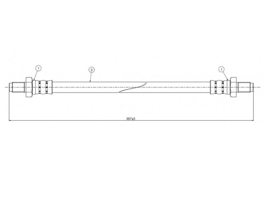 FREN HORTUMU arka LT 28 50 75-83
