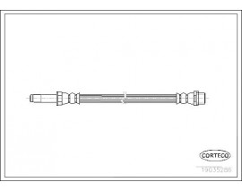 FREN HORTUMU ARKA MERCEDES SPRINTER B906 . VW CRAFTER 30-35-50