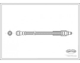 FREN HORTUMU ARKA MERCEDES VITO W639 03