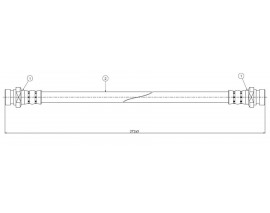 FREN HORTUMU arka Prelude SN 79-82