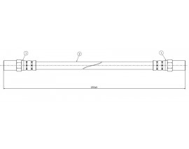 FREN HORTUMU arka Samara 85-