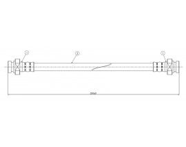FREN HORTUMU arka Sunny B12.N13 86-92